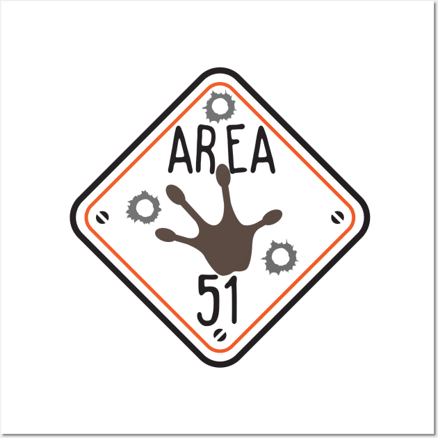 Area 51 Wall Art by justSVGs